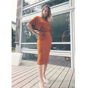Eve Gravel - Tyr Dress - Amber Color